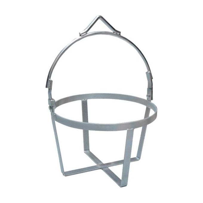 Metal House Gabbia Casse Macerie Acciaio Zincato a Freddo Diametro 47 cm per Mastelloni Tondi 40 L Peso 7 Kg