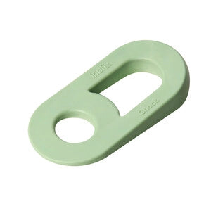 FERMAPORTA IN GOMMA INOFIX CHOCK VERDE- 10,0 pz