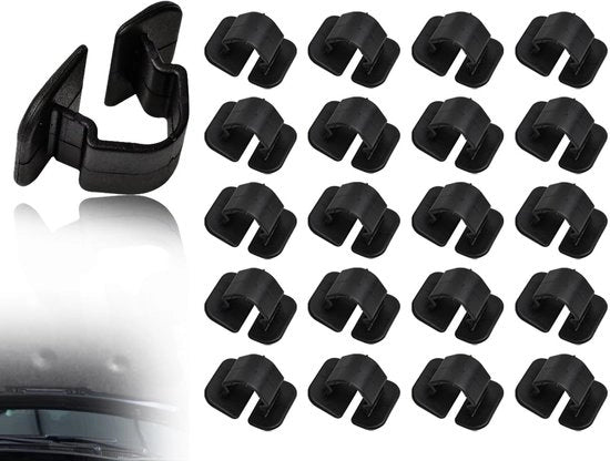 Clip di fissaggio per isolamento 20 pezzi - Clips per isolamento - Clips di fissaggio - affidabili e stabili - Duraturo - Adatto per isolamento