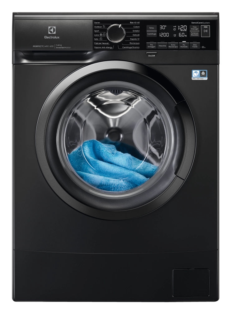Electrolux lavatrice slim 6 kg classe a 1200 giri ew6s326abl