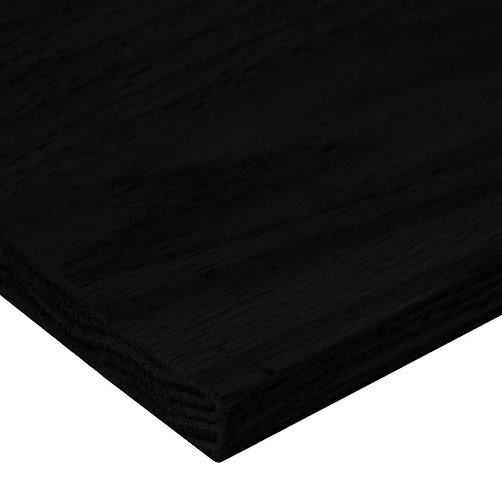 Gradini 2 pz Marrone-nero 120x25x2 cm Legno Massello Rovere 3283801