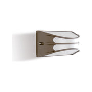 Applique Per Esterni Ed Interni In Alluminio Marrone Led 10W 700 Lm 3000K Bra