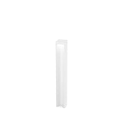 Paletto Da Esterno Moderna Kurt Metallo Bianco 1 Luce 12W 4000K Luce Naturale