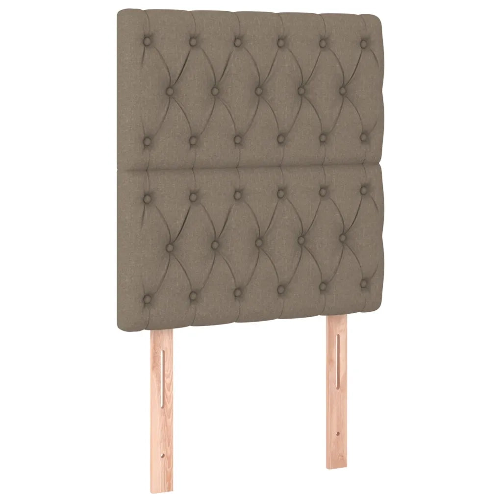 Giroletto a Molle con Materasso Tortora 80x200 cm inTessuto 3137353