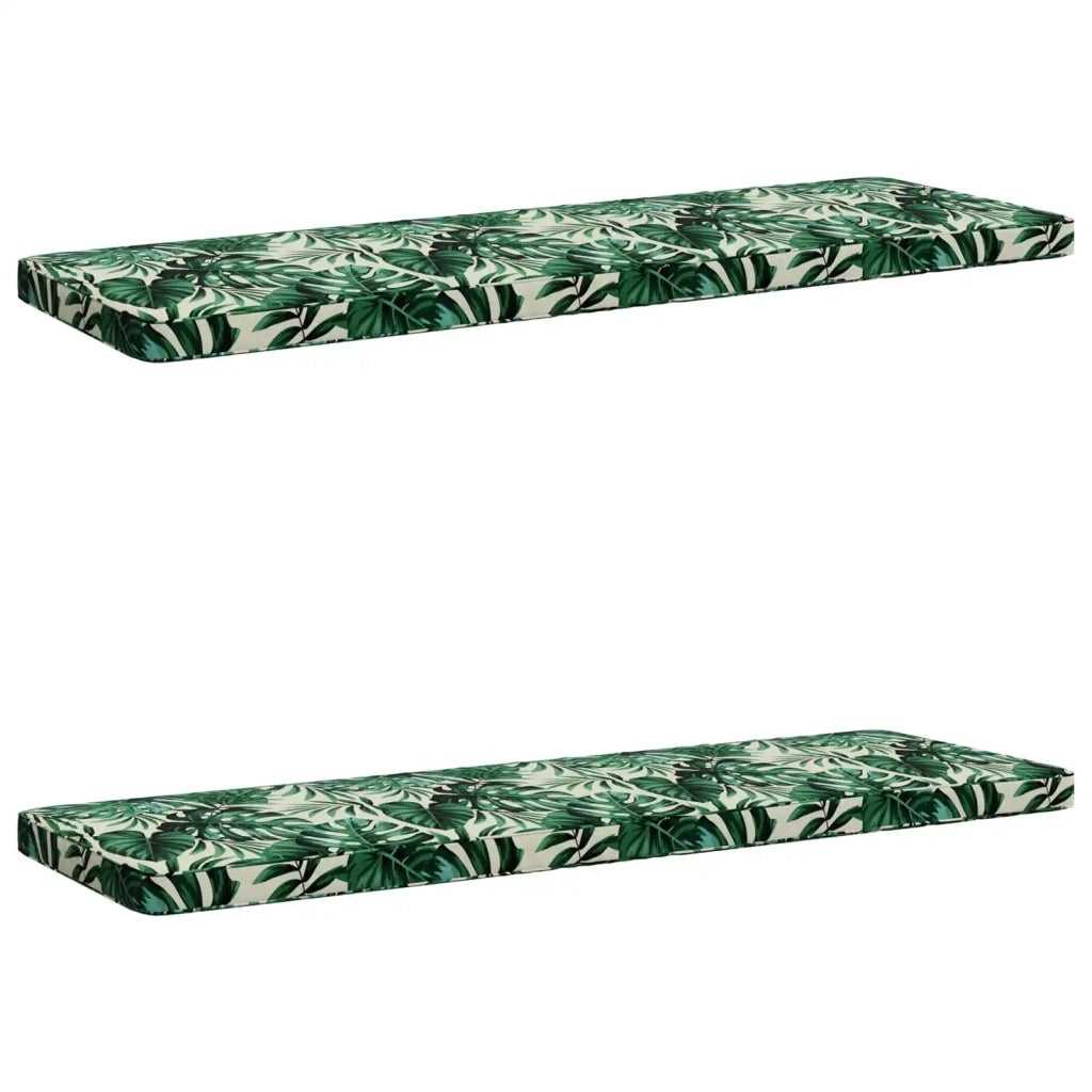 Cuscini per Panchina a 2 Pezzi VUGHT 2 pz 100% Poliestere 951969