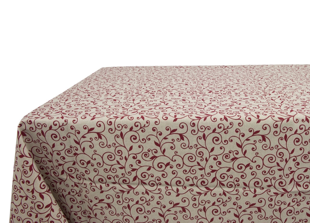 Tovaglia Miros Disegno Stefy - 140x180 - Bordeaux