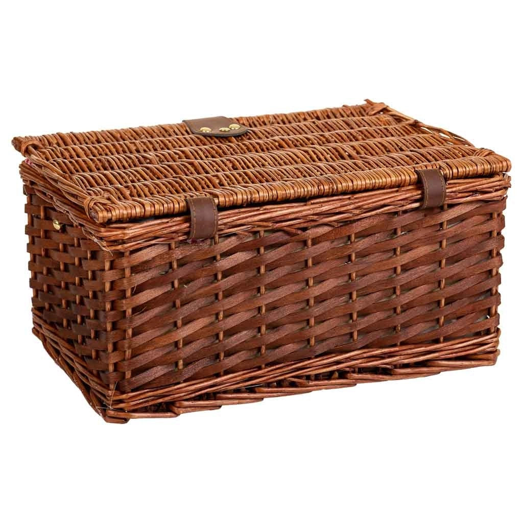Cesto pic-nic marrone 38x26x19h