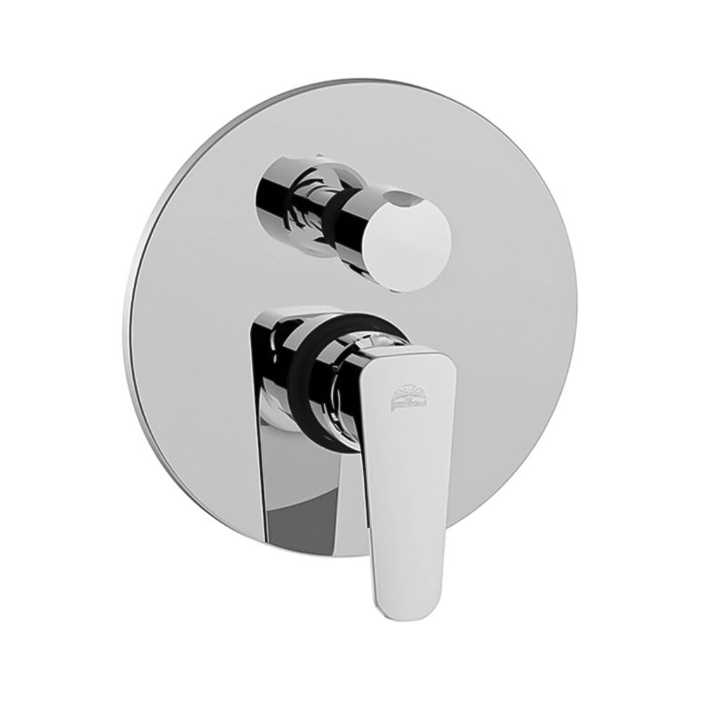 Miscelatore doccia incasso 3 vie con deviatore cromato Paffoni Sly