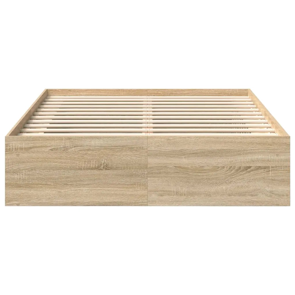 Giroletto-Struttura Letto Rovere Sonoma 160x200 cm