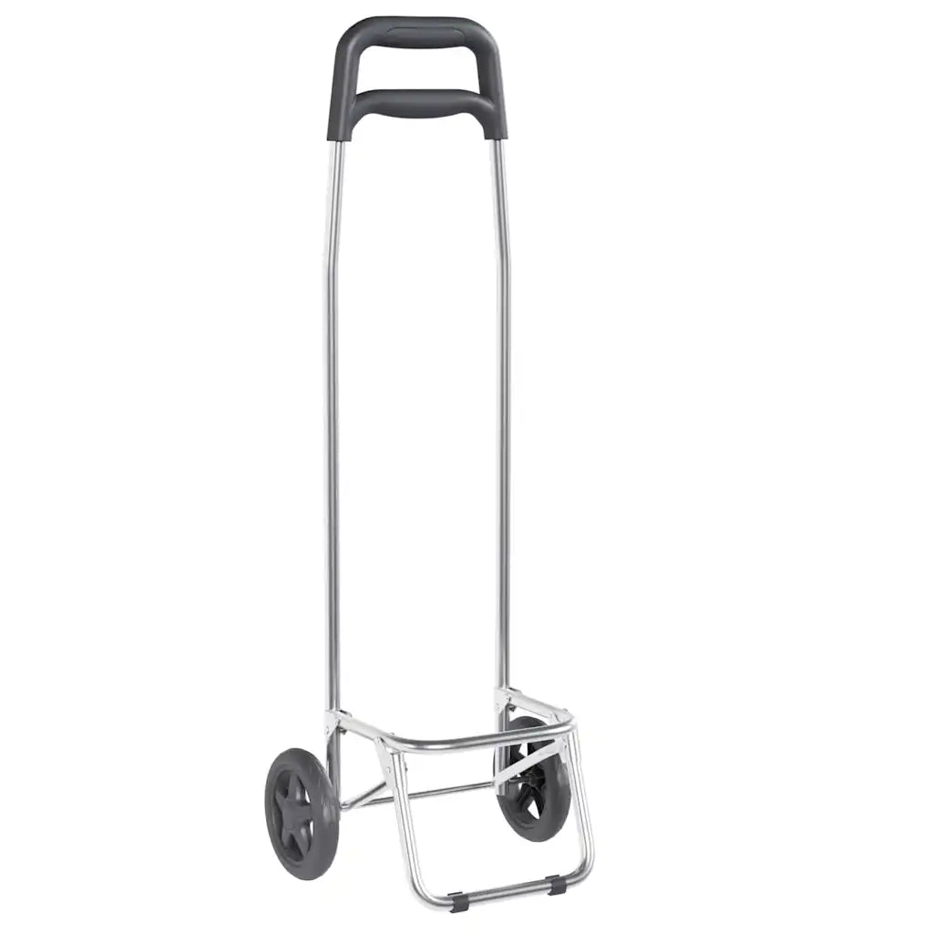 Carrello della spesa Grigio 35 x 28 x 92 cm Tessuto Oxford 42002343