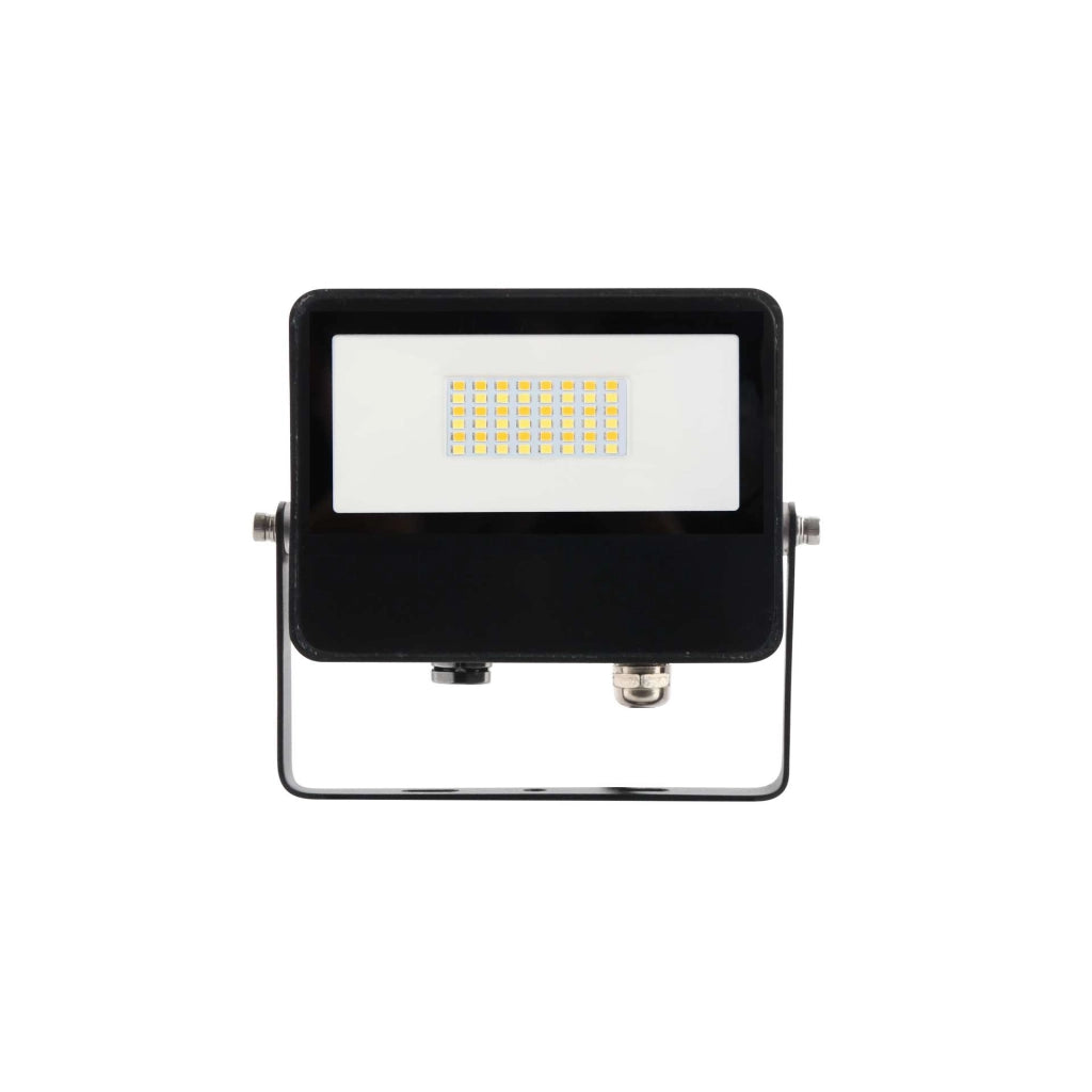 Proiettore LED da esterno Sky 30W con tecnologia Switch CCT 3000K/4000K/5000K, fascio 115º, finitura Nero Opaco - Beneito & Faure