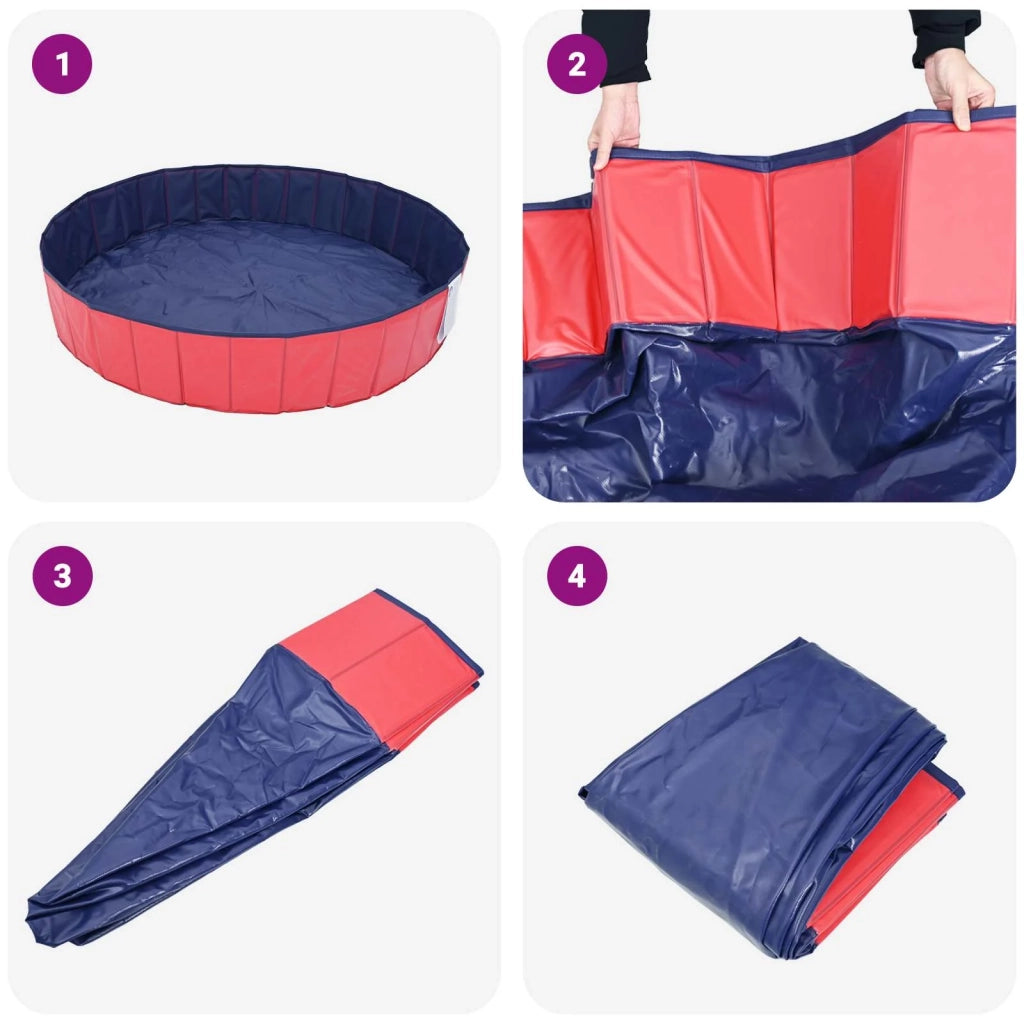 Piscina per bambini Rosso Ø300 x 38 cm 3416319