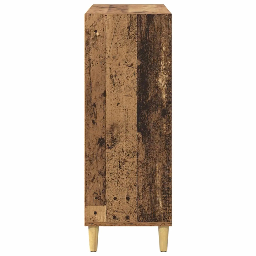 Credenza | Madia | Buffet da pranzo | Armadio da pranzo Legno vecchio 69,5 x 32,5 x 90 cm Legno multistrato
