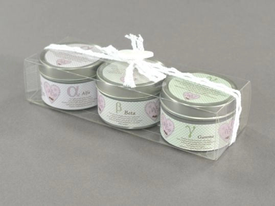 CANDELA CF ACETATO 3 PEZZI LATTA ALFA-BETA-GAMMA
