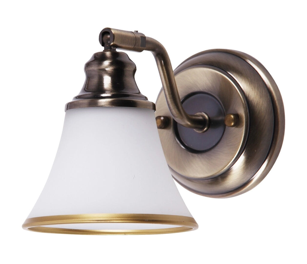 Applique classica 1 luce E14 bronzo Grando 6545 Rabalux