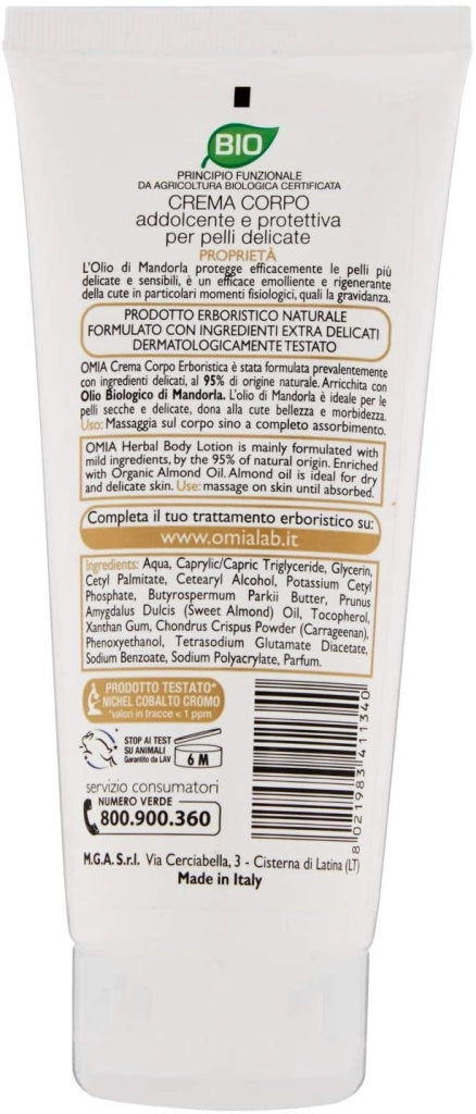 OMIA CREMA CORPO CON OLIO MANDORLA 200ML