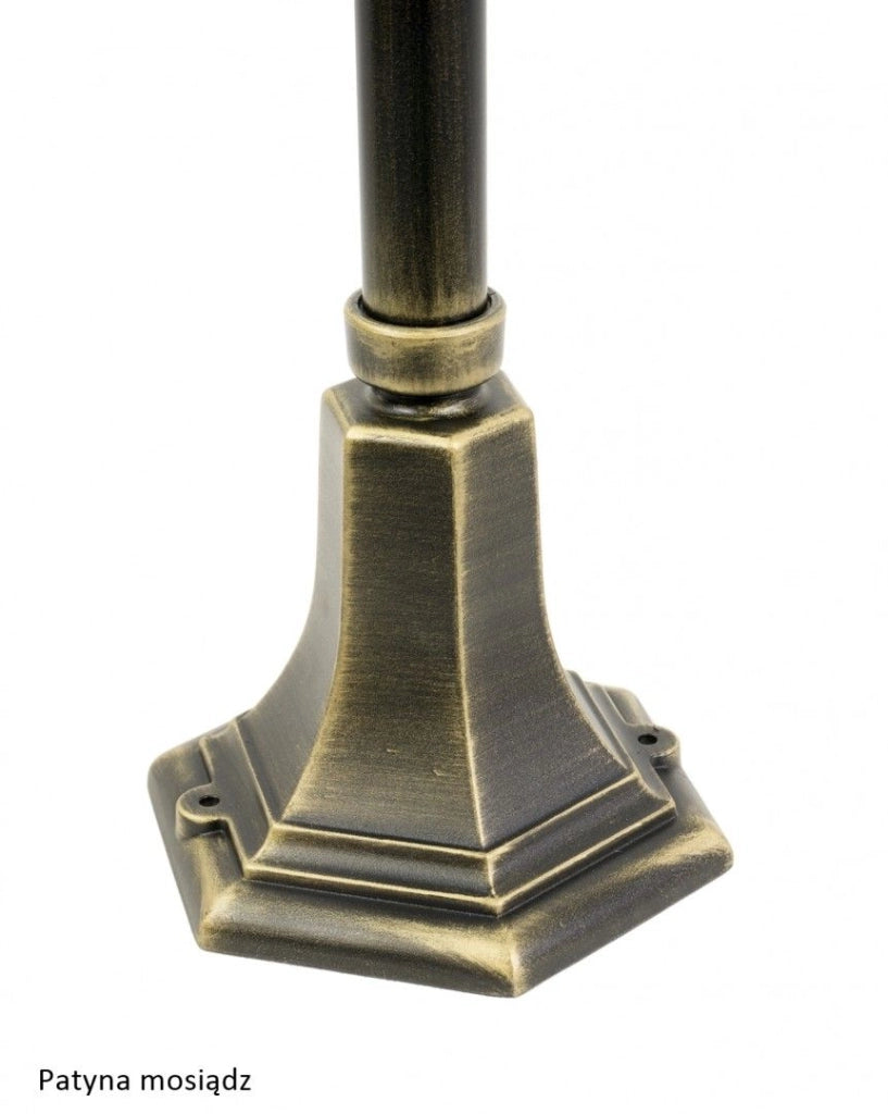 Lampione giardino esterno Retro SU-MA nero 76cm E27 IP43