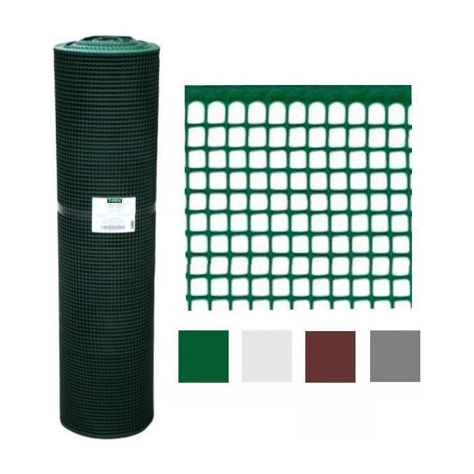 Trex 09940 Rete 10x10 Maglia 100 cm Altezza 50 m Lunghezza colore Bianca