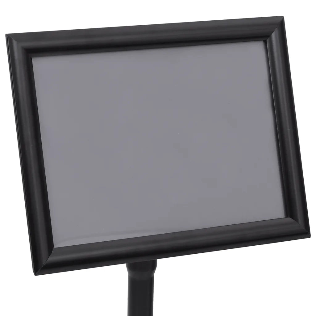 Piedistallo per Poster A4 Nero in Lega di Alluminio CFW6770098