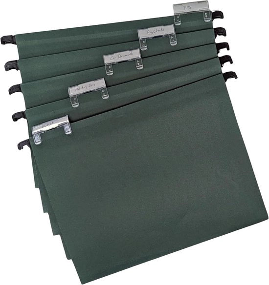 Mappette A4 - Verde - 20 pezzi