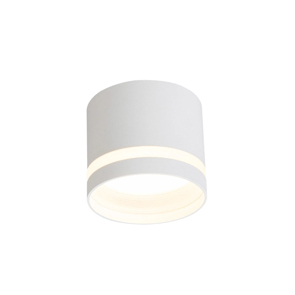 Spot soffitto superficie tondo Ø8,2 bianco GX53 7W Light Prestige