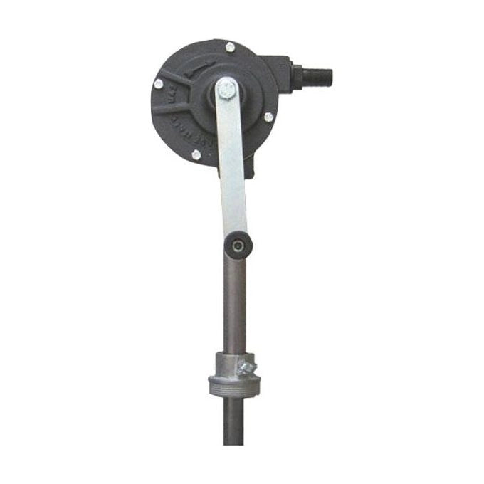 Tomes M99991 Pompa Manuale Rotativa 40 l-min Tubo Telescopico Attacco Universale Fusti 50 210 L Carburanti e Lubrificanti