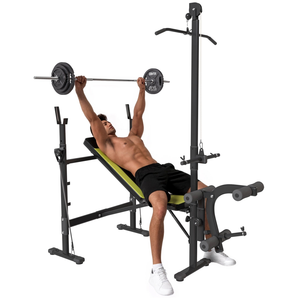 Banc de musculation ¨C Minimal ¨C nero e giallo
