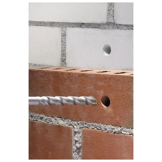 Kwb 039650 Punta per Trapano per Muratura TCT 5 mm lunghezza 75 mm attacco cilindrico colore Grigio