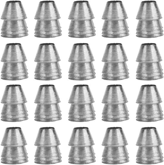 Set di manubrii di sicurezza 20 pz - Manubrio rotondo - Manubri in acciaio - Materiale duraturo - affidabili per uso prolungato - Facili da utilizzare