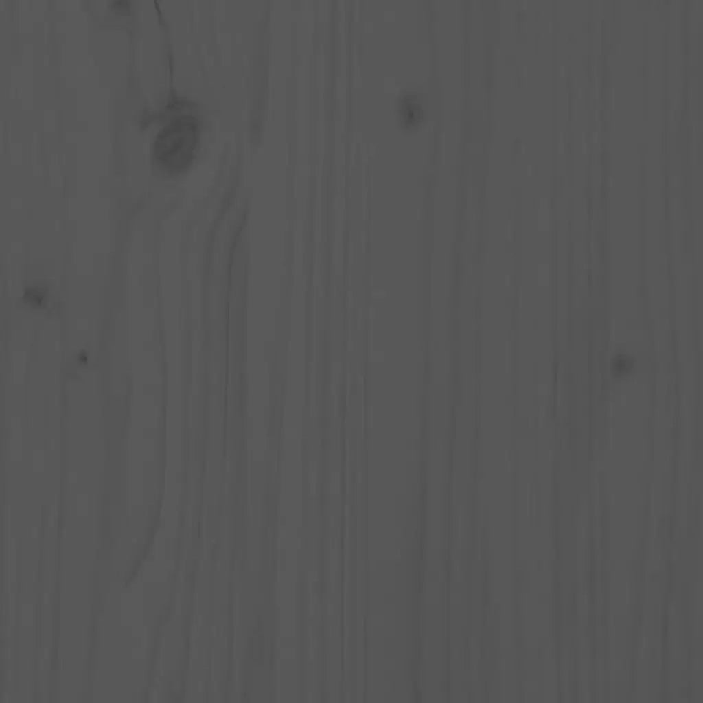 Tavolino da salotto | Tavolino da caff¨¨ | Tavolino da Soggiorno Grigio 50x50x45 cm Legno Massello di Pino