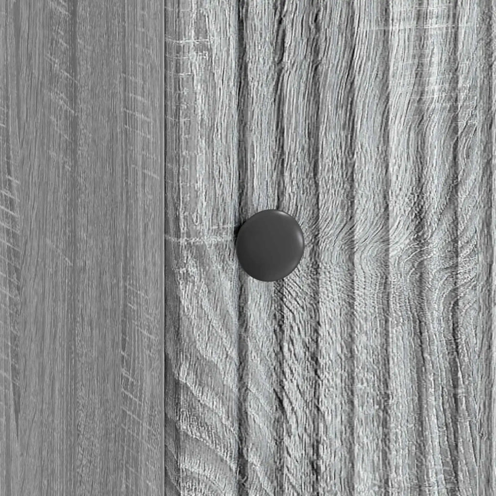 Armadio da Notte Grigio Sonoma 43 x 34,5 x 50 cm 893887