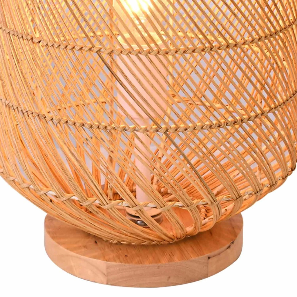 LÚZETE - LAMPADA DA TAVOLO RATTAN ROSALIND