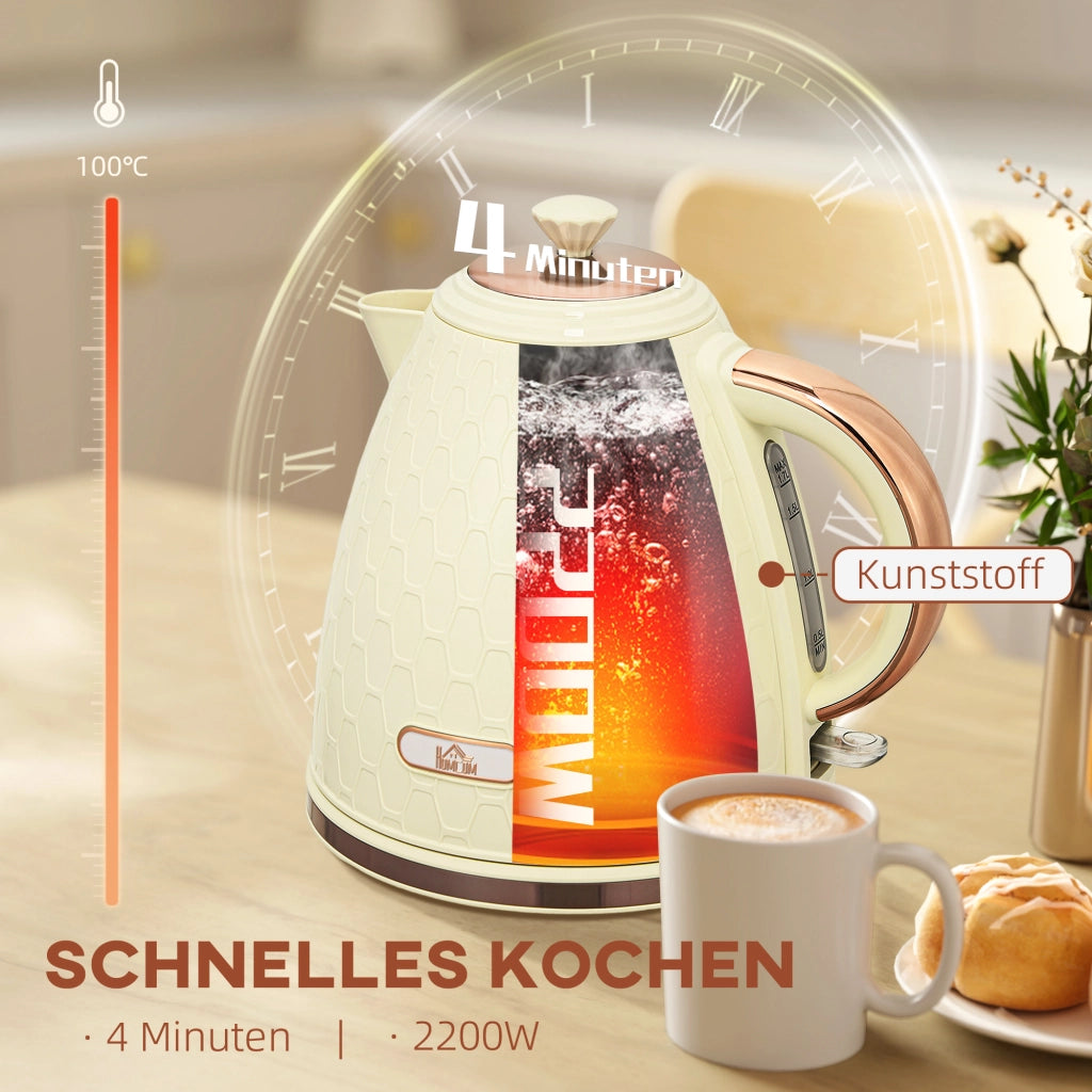 Bollitore ¨C Minimal ¨C 2200W, Beige