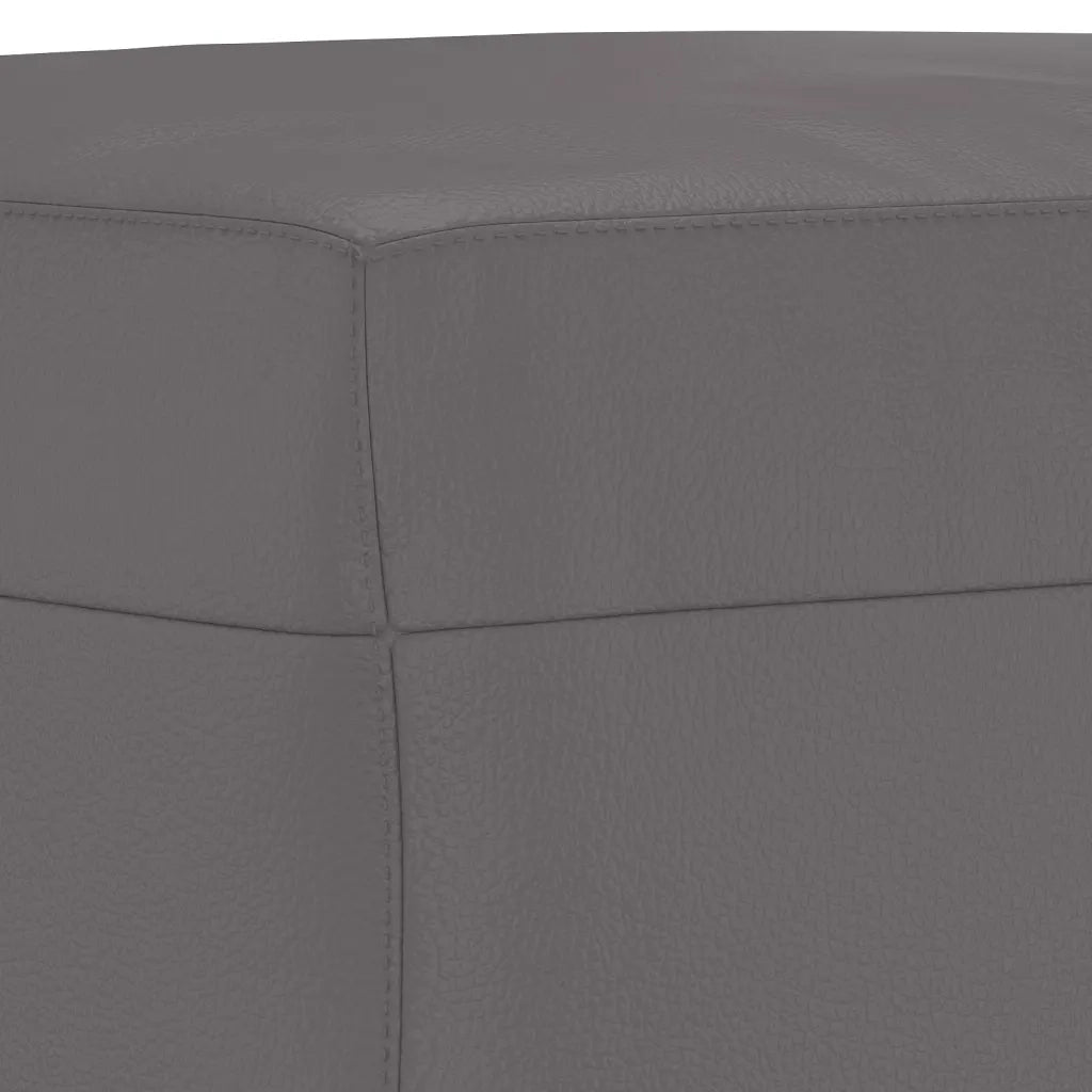 Set di Divani 4 pz con Cuscini Grigio in Similpelle 3201345