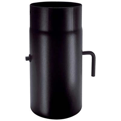 TUBO LEGNA + SERRANDA PLUS NERO OPACO SAVE  CM 12 H.CM  25