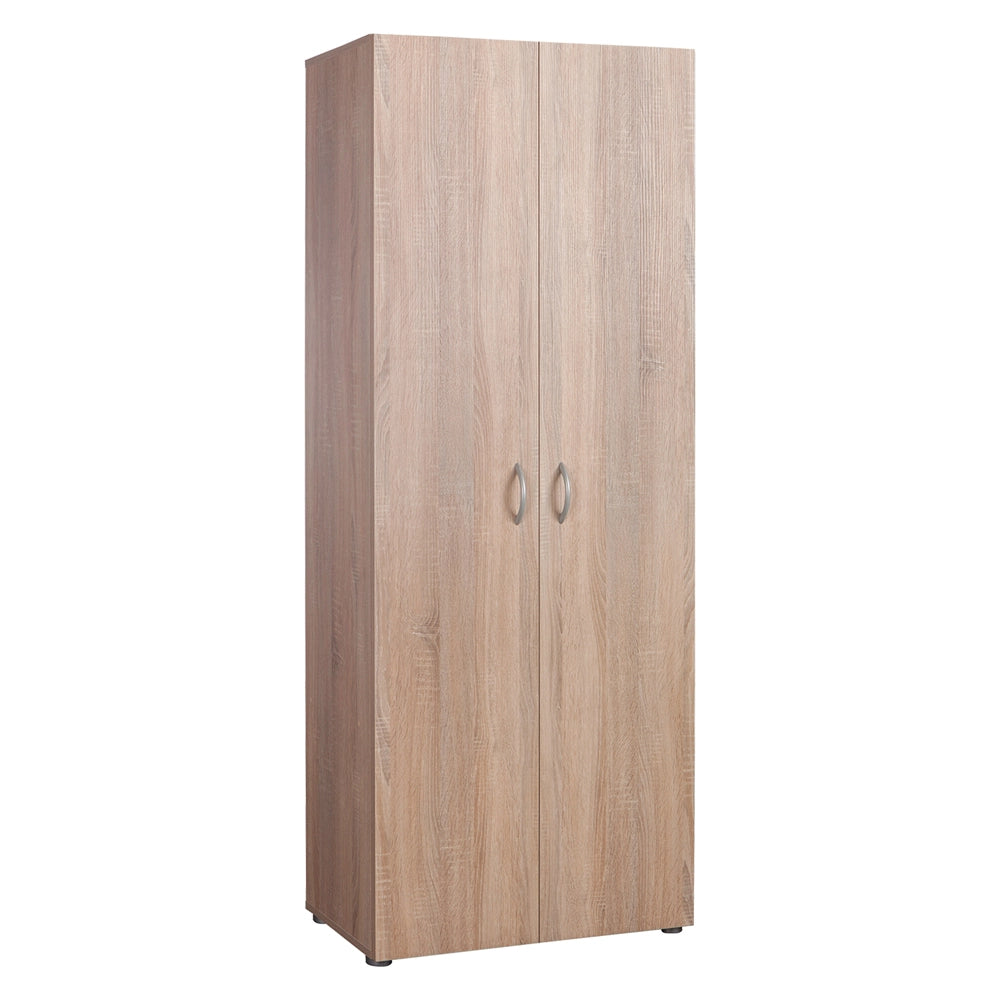 1pz armadio multiuso due ante linea 'calamata' cm. 35 x 69 x h.200 - cemento cod:ferx.7950044nlm