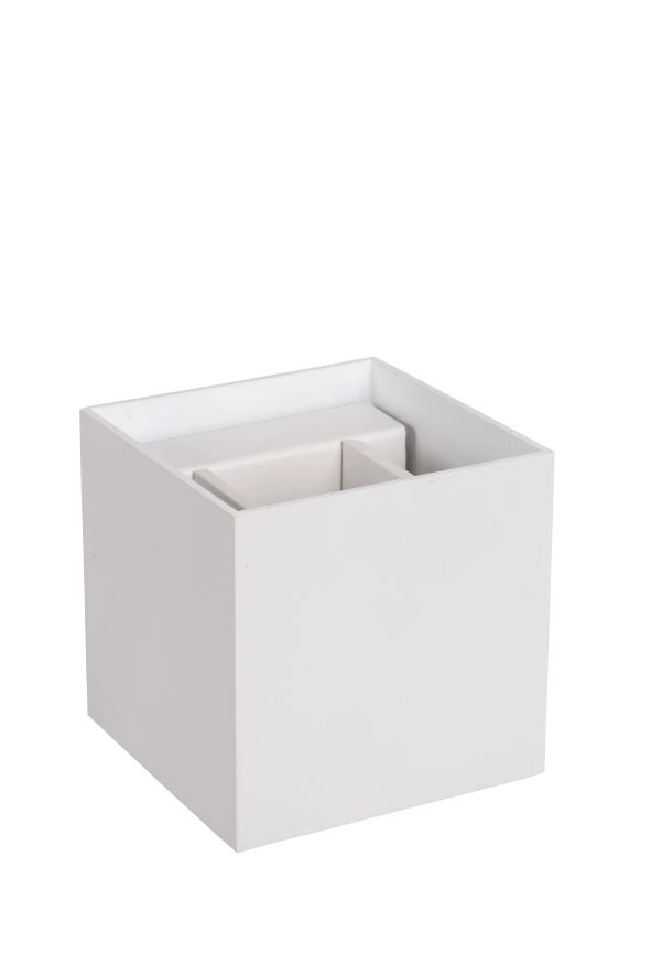 Applique Lucide XIO bianca in alluminio G9 LED 4W 2700K