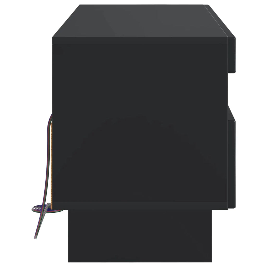 Mobile TV LED Nero Legno ingegnerizzato 896106