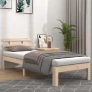 Giroletto-Struttura Letto in Legno Massello 90x200 cm 768524