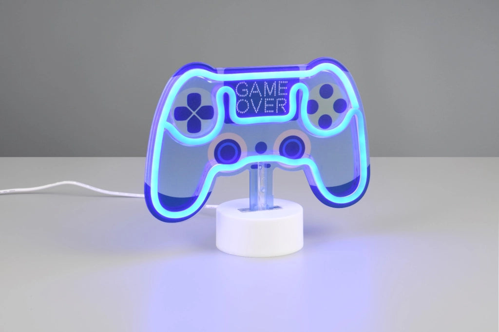 Lampada da tavolo Control blu con LED 2W RL 18 cm IP20