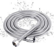 Doucheslang 150 cm universale in PVC/chrome.