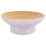 Centrotavola in bambù beige D30x10h cm