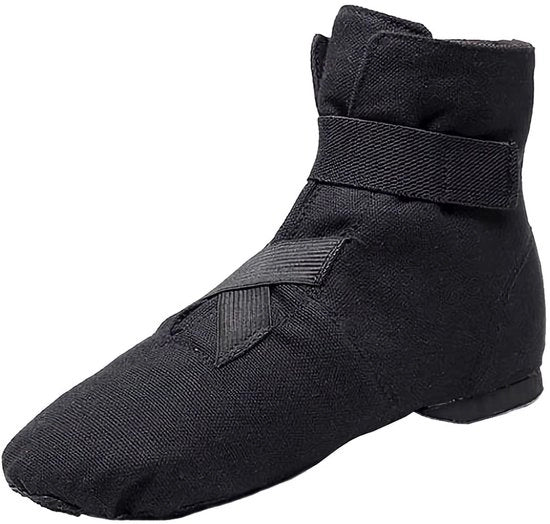 Scarpette da Ballo in Pelle Zool Zucchettate - Scarpe da Danza per Donne - Design Comodo con Cerniera