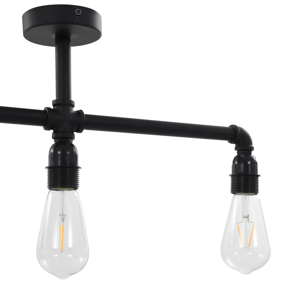 Lampadario Nero per 3 Lampadine E27 281628