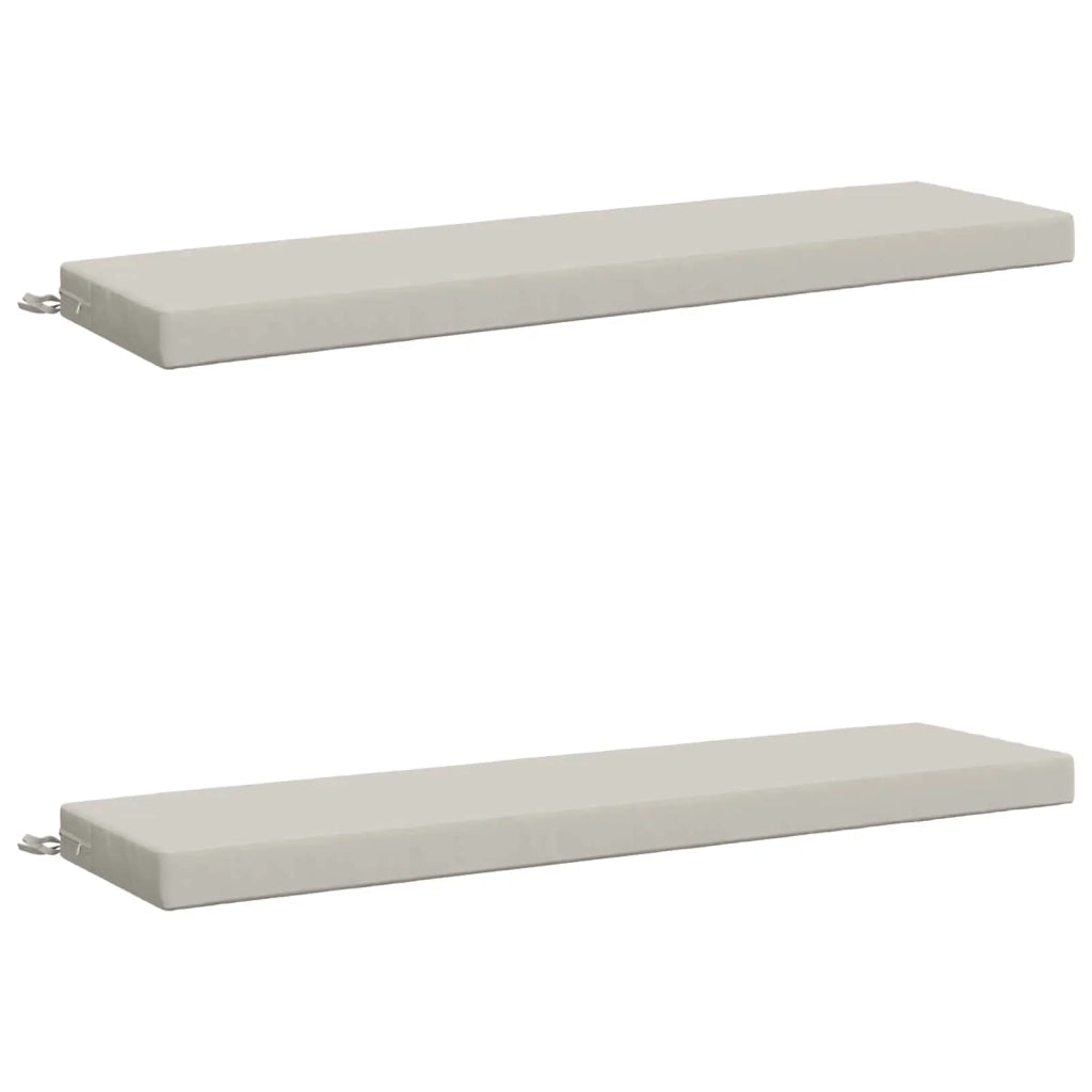 Cuscini per Panchina a 2 Pezzi SOEST 2 pz 100% Poliestere 949899