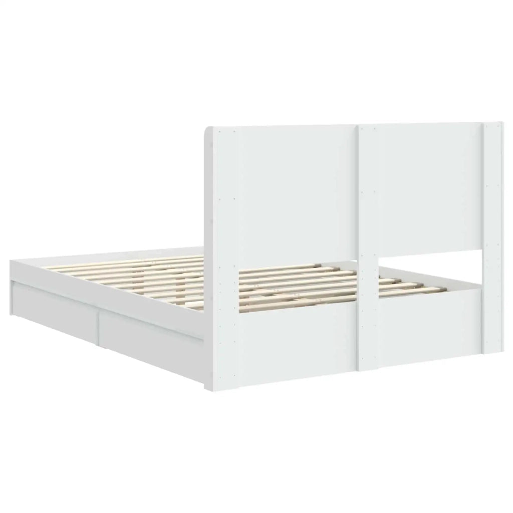 Struttura del letto con stoccaggio e testata 3 pcs 3414019