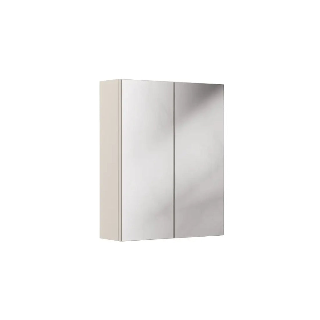Mobile alto specchio BRAZZA - 2 porte - Colore marrone congo - L60 x H75 cm - Da appendere