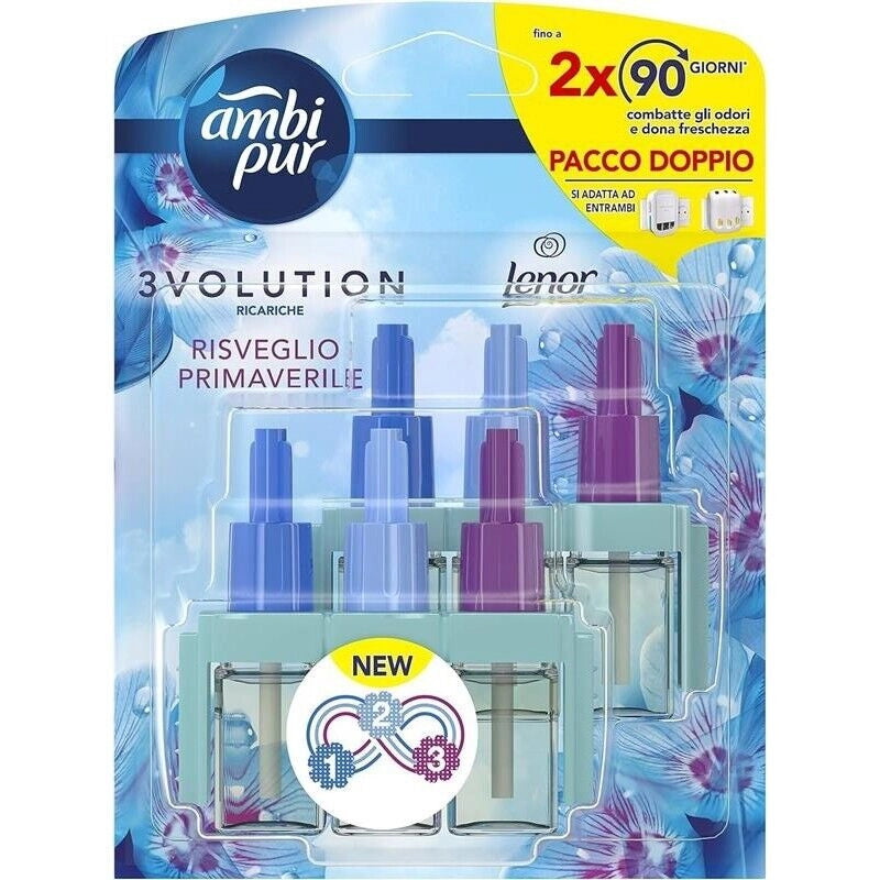 SET 2 AMBIPUR 3VOLUTION RICARICA LAVANDA 20ML NEW LAVANDA