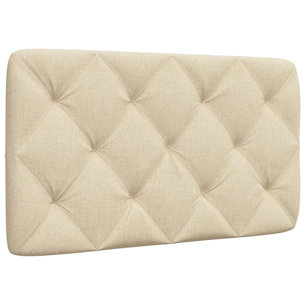 Cuscino Testiera Crema 80 cm in Tessuto 4019196
