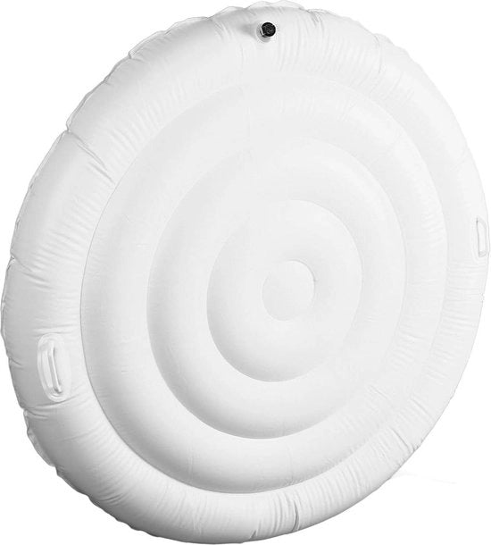 Pavimento esterno inflatabile da 14 m di diametro - copertura energetica - conservazione del calore - filtraggio - inflazione semplice.